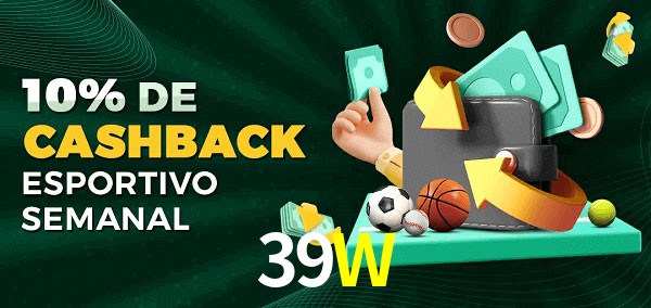 10% de bônus de cashback na 39W